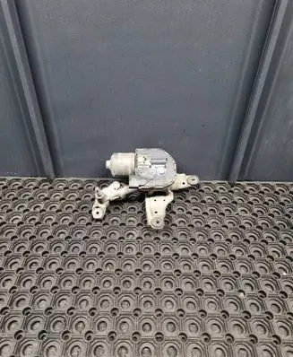 Front wiper linkage and motor