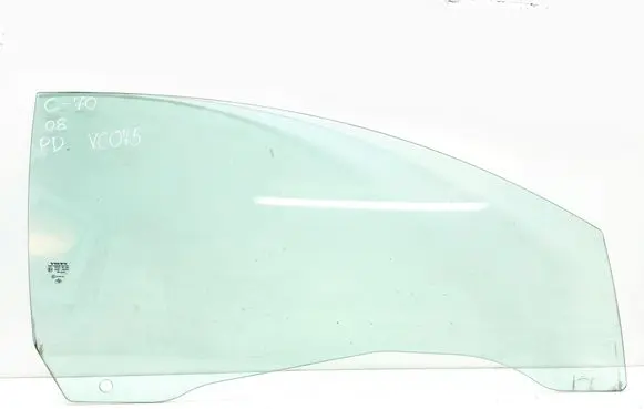 Volvo C70 Front door window/glass (coupe) 