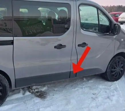 Opel Vivaro (B) Pillar trim (exterior) 100723A2 100724A2 100723B2