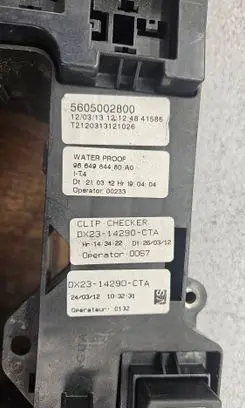 Jaguar XF X250 Fuse module 5605002800 DX2314290CTA 9664984480