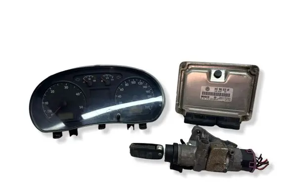 Volkswagen Polo Engine ECU kit and lock set 045906019AP