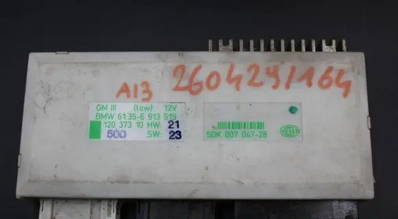 BMW 5 E39 Comfort/convenience module 6913519 12037310