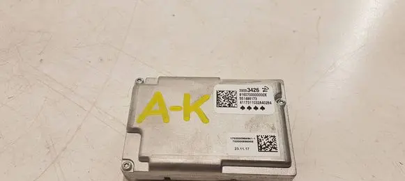 Opel Astra K Windshield/windscreen camera 39093426