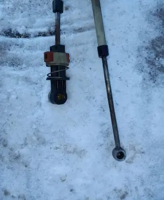 Peugeot 307 Gear shift cable linkage