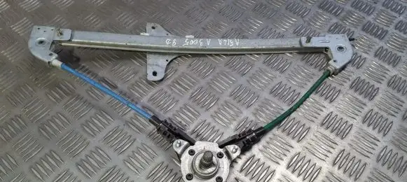 Sliding door window regulator with motor