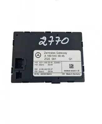 Mercedes-Benz A W169 Gateway control module a1695403945