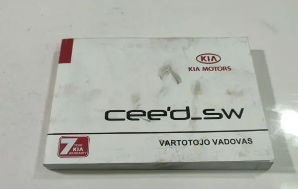 KIA Ceed Owners service history hand book 