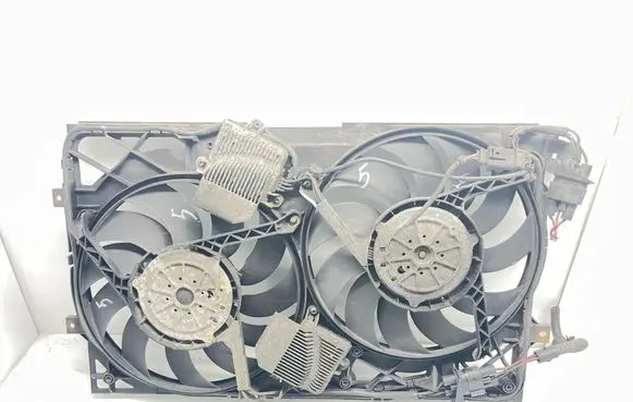 Volkswagen Phaeton Electric radiator cooling fan 3D0121207J 3D0121191K