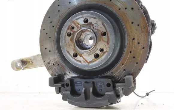 Mercedes-Benz GL X166 Front wheel hub spindle knuckle 16610