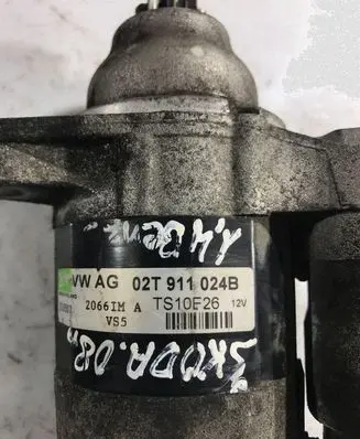 Skoda Roomster (5J) Starter motor 02T911024B TS10E26