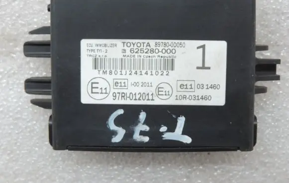 Toyota Yaris Immobilizer control unit/module 897800D050