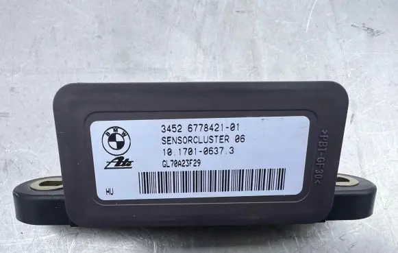 BMW 3 E90 E91 ESP acceleration yaw rate sensor 6778421
