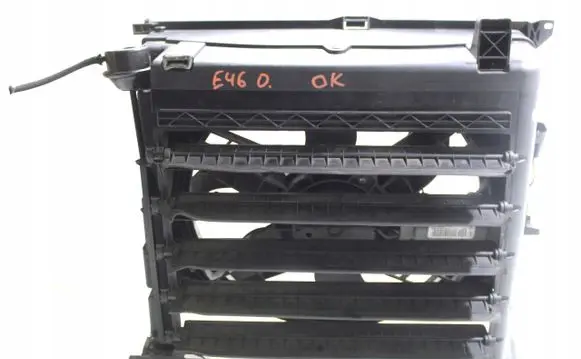 BMW 3 E46 Air conditioning (A/C) fan (condenser) 