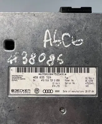 Audi A6 S6 C6 4F MMI control unit ---