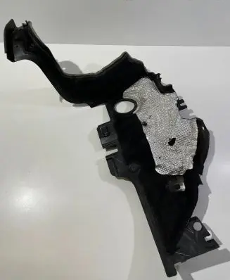 Heat shield in engine bay