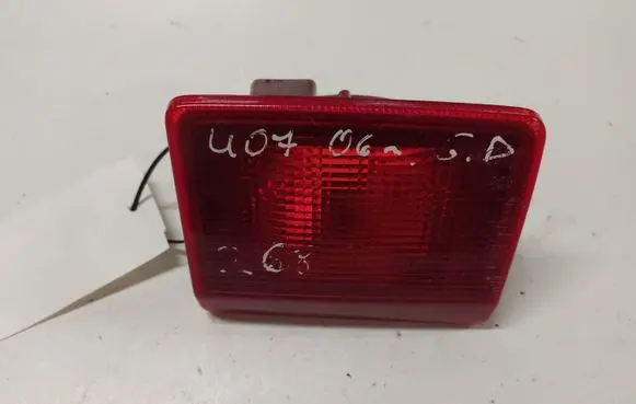 Peugeot 407 Tailgate rear/tail lights 9646507380