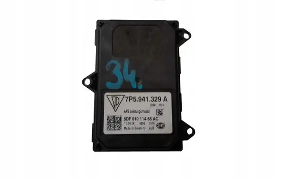Porsche Panamera (970) Headlight ballast module Xenon 7P5941329A