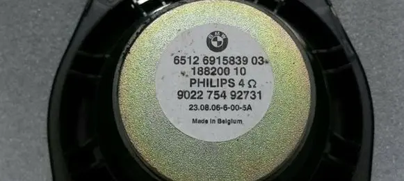 BMW Z4 E85 E86 Subwoofer speaker 6915839