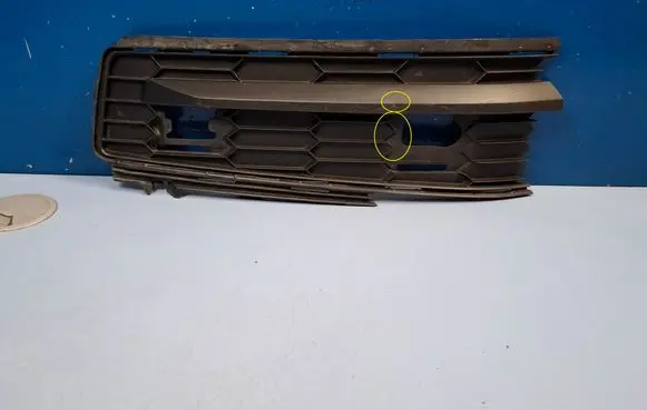 Skoda Kodiaq Front bumper lower grill 565807368