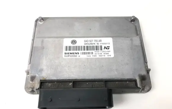 Volkswagen Touareg I Transfer box differential control unit 0AD927755AR 5WP22092
