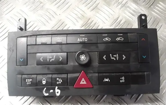 Citroen C6 Climate control unit 96573328ZD UA2B103F62 VP4PUH18C612UB