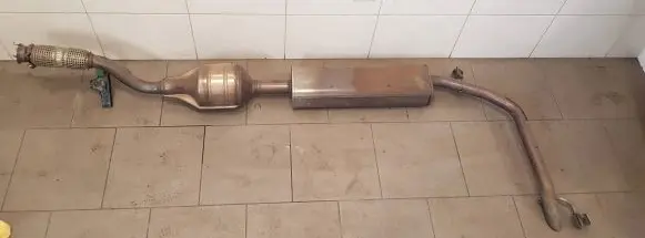 Dacia Sandero III Muffler/silencer 208021717R