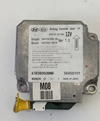Hyundai Tucson JM Airbag control unit/module 959102E700 SA310230000 4079344474