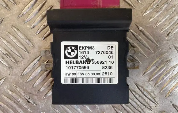 BMW X5 E70 Fuel injection pump control unit/module 7276046 101770596 55892110