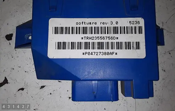 Chrysler Pacifica Tailgate/trunk control unit/module p04727380af
