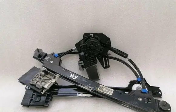 Tesla Model X Rear door window regulator with motor