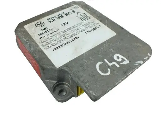Volkswagen PASSAT B5.5 Airbag control unit/module 1C0909605B 37010205F 5WK43124