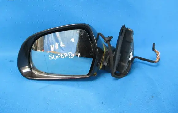 Skoda Superb B6 (3T) Front door electric wing mirror 
