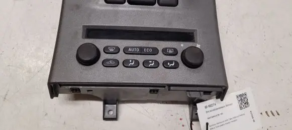 Opel Zafira A Climate control unit 013140985
