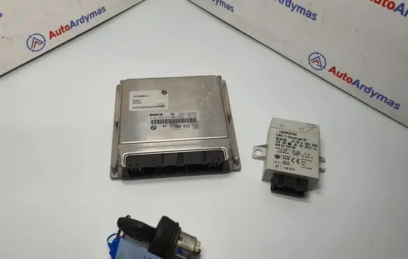 BMW 5 E39 Engine ECU kit and lock set 7788016 13617788016 7789376