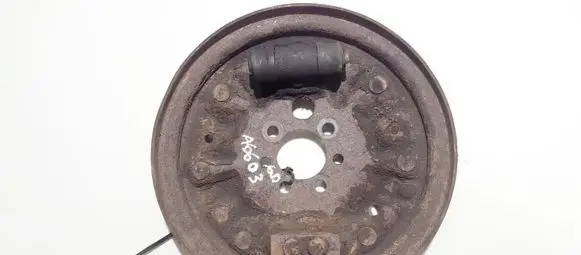 Volkswagen Polo III 6N 6N2 6NF Rear brake disc plate dust cover 