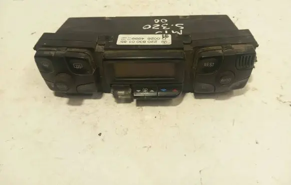 Mercedes-Benz S W220 Climate control unit 2208300185 SW4098 00264999