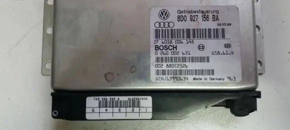 Audi A4 S4 B5 8D Gearbox control unit/module 8D0927156BA 0260002631 6058006145