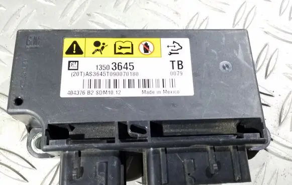 Opel Insignia A Airbag control unit/module 13503645 404376