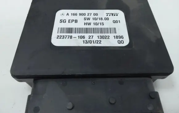 Mercedes-Benz B W246 W242 Brake system control unit/module A1669002700