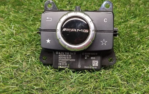 Mercedes-Benz E W212 Multifunctional control switch/knob A2129007619 A2129013206 A2129020607