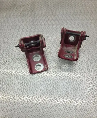 Front door hinge set