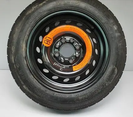 Fiat Panda II R15 spare wheel 