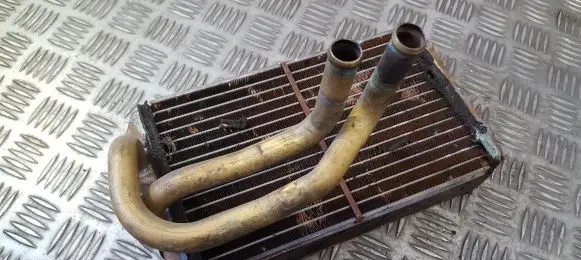 Heater blower radiator