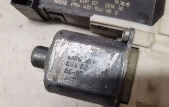 Peugeot 407 Front door window regulator motor 1137328125 9646594580