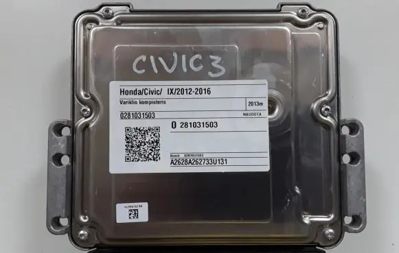 Honda Civic IX Engine control unit/module 0281031503