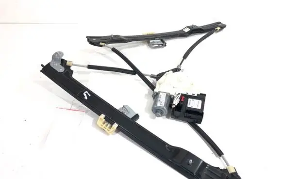 Front door window regulator with motor