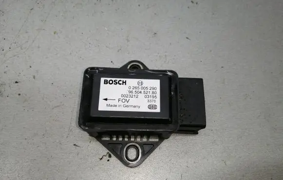 Peugeot 307 ESP acceleration yaw rate sensor 9650452180 0265005290