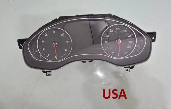 Audi A6 S6 C7 4G Speedometer (instrument cluster) 4G8920983E 0263672158