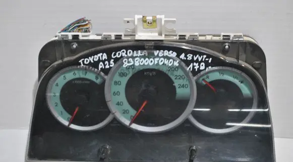Toyota Corolla Verso AR10 Speedometer (instrument cluster) 838000F040K MB2574203668