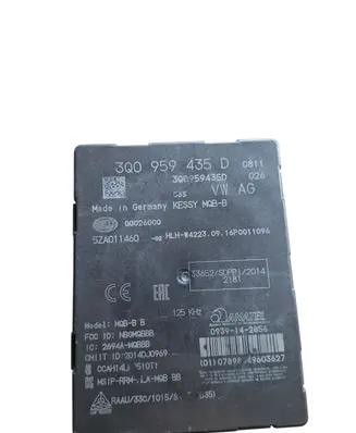 Volkswagen PASSAT B8 Keyless (KESSY) go control unit/module 3Q0959435D